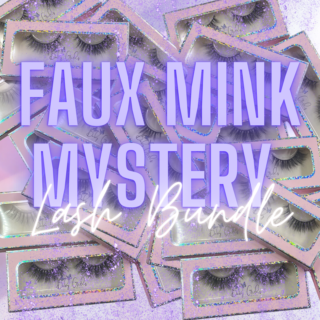 Four Mystery Faux Mink Lash BUNDLE